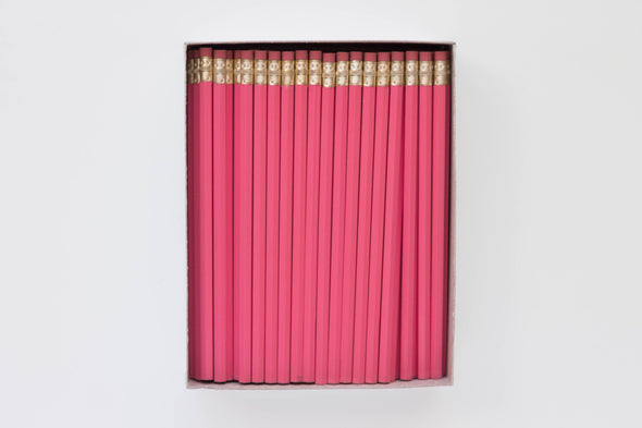Custom Pink Pencils