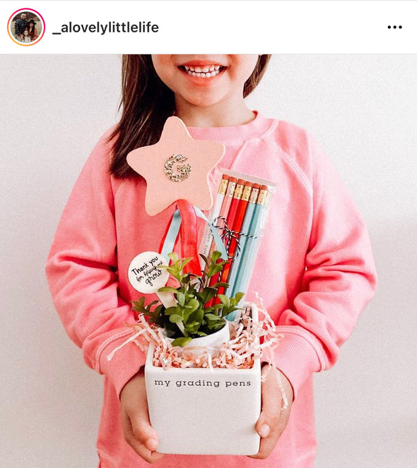 Teacher Gift Idea – Custom Pencils