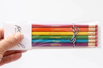 Rainbow Pencil Set