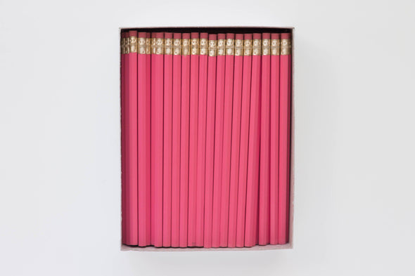 Custom Pink Pencils