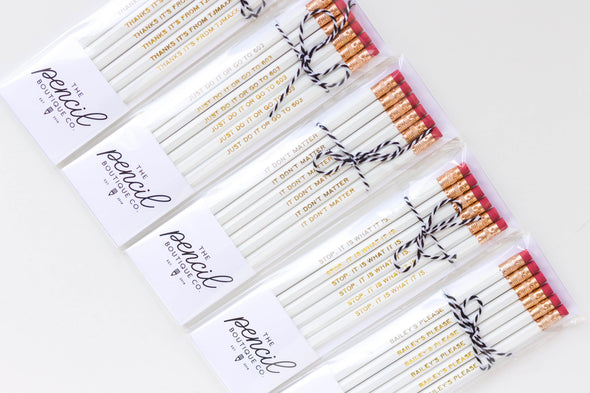 Unique Custom Pencils