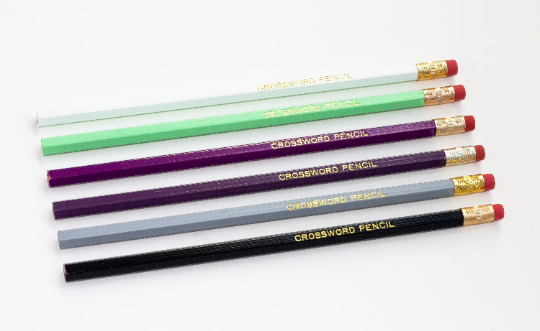 Crossword Lover 6-Pencil Set