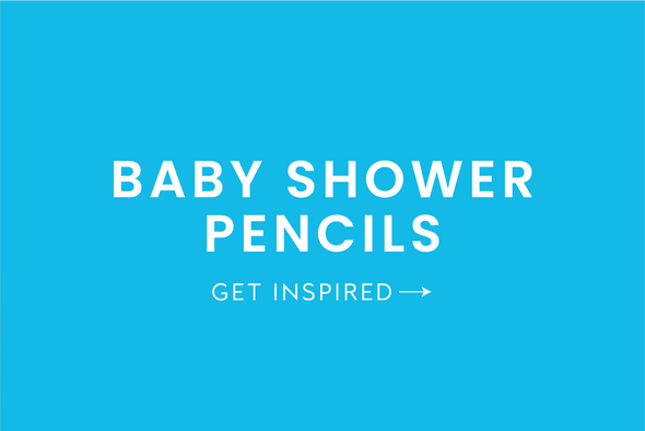 Custom Baby Shower Pencils