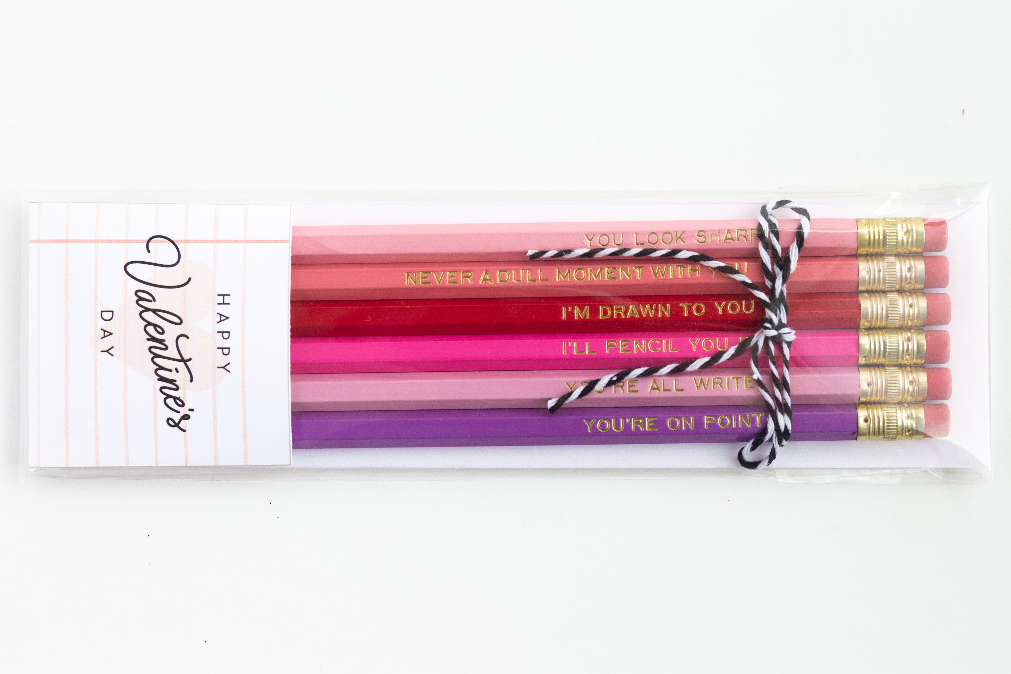 Happy Valentines Pencils 